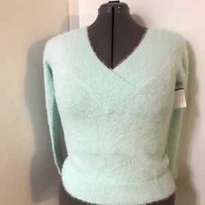 Pretty soft green sweater